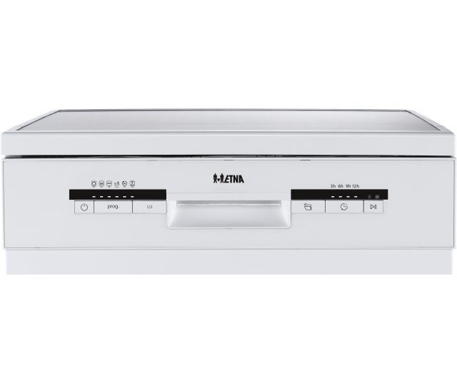 Etna VWV144WIT vrijstaande vaatwasser met energieklsse D label
