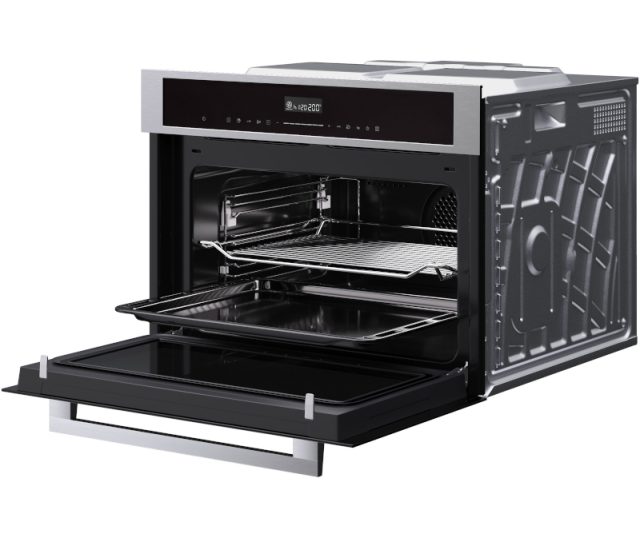 Etna CM250RVS inbouw oven met magnetron - rvs