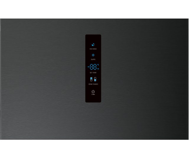 Etna KCV385NZWA vrijstaande koelkast - blacksteel