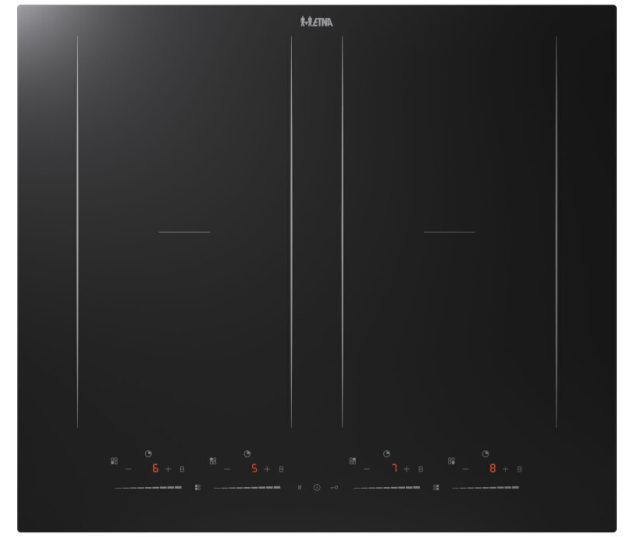 Etna KIF5462ZT inbouw inductie kookplaat - koppelbare zones