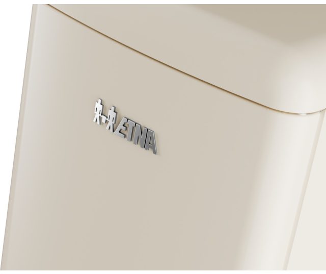 Etna KVV793BEI koelkast - creme/beige - retro jaren 50