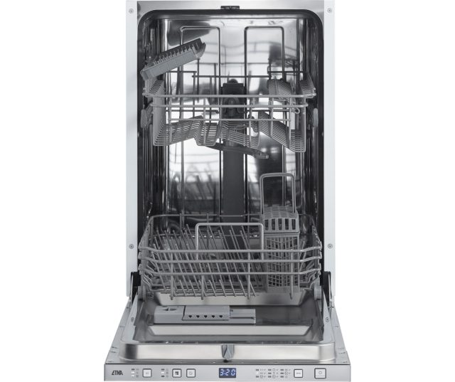 Etna VW47SM inbouw vaatwasser - smal 45 cm. breed - 47 dB