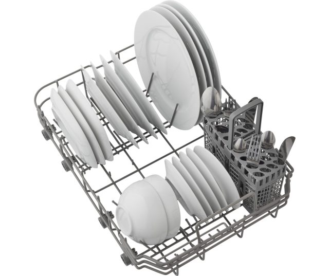 Etna VW47SM inbouw vaatwasser - smal 45 cm. breed - 47 dB