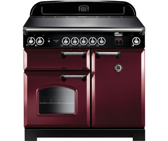 FALCON Classic 100 inductie fornuis cranberry
