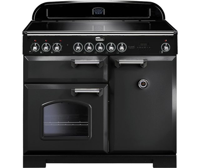 Falcon Classic Deluxe 100 inductie fornuis - charcoal black