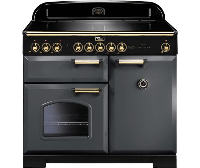 Falcon Classic Deluxe 100 inductie fornuis - slate