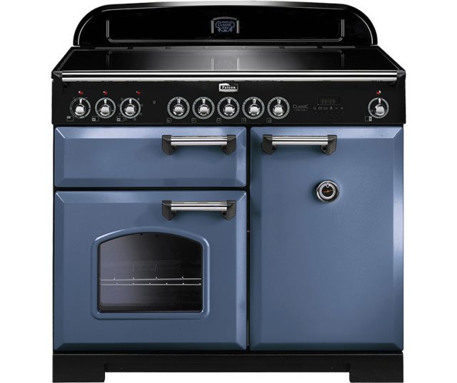 Falcon Classic Deluxe 100 inductie fornuis - stone blue