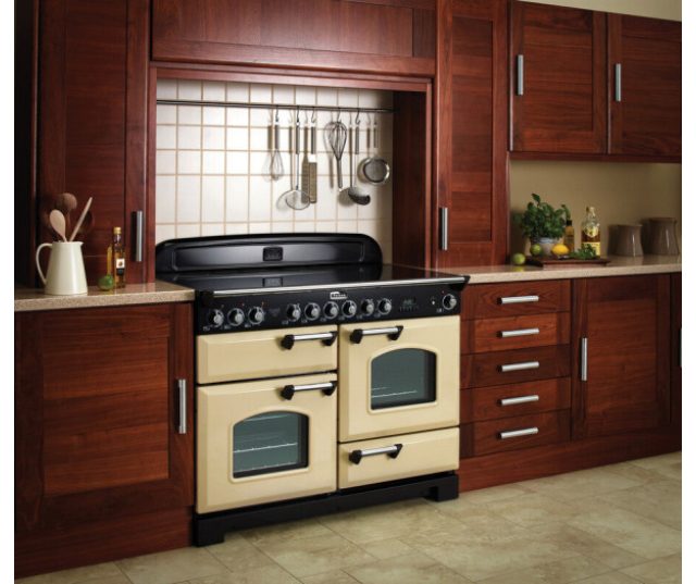 Falcon Classic Deluxe 110 inductie fornuis - royal pearl