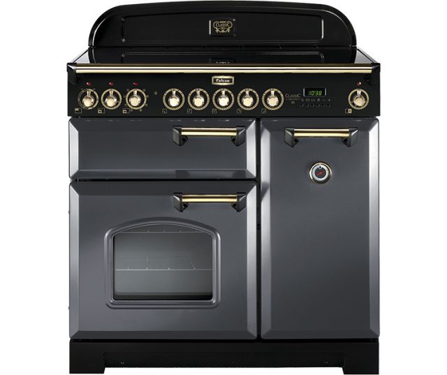 Falcon Classic Deluxe 90 inductie fornuis - slate