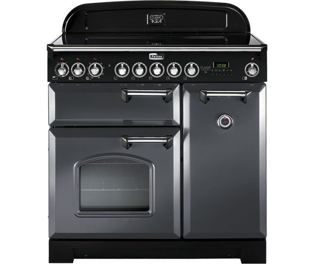 Falcon Classic Deluxe 90 inductie fornuis - slate