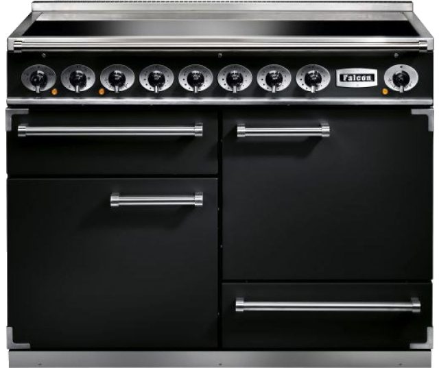 FALCON fornuis Deluxe 1092 inductie zwart