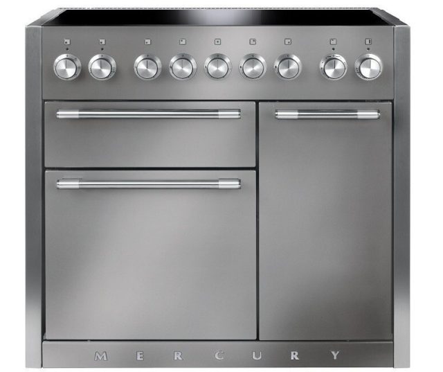 Falcon Mercury 1000 inductie fornuis in zwart, mat-zwart of rvs