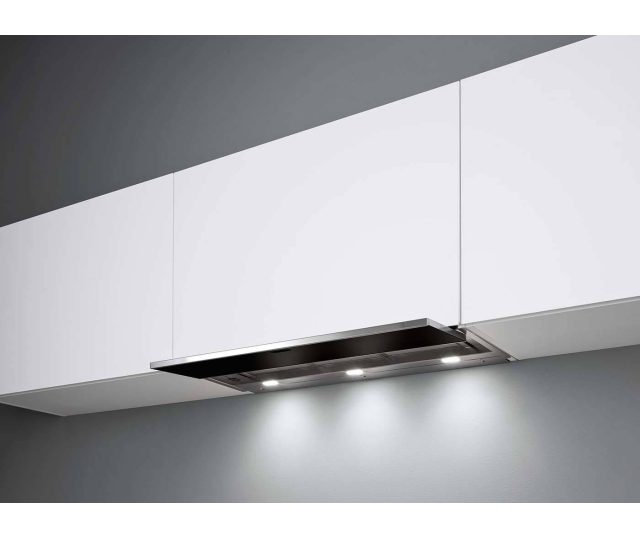 Falmec MOVE60BL vlakscherm afzuigkap - zwart glas - 60 cm breed