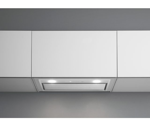 Falmec MURAN70 inbouw afzuigkap - wit glas - 70 cm breed