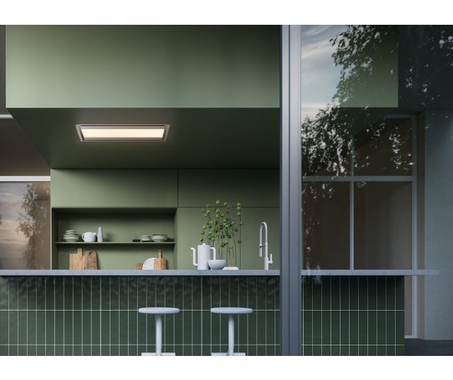 Falmec NUVO90 plafond afzuigkap - roestvrijstaal - 90 cm breed