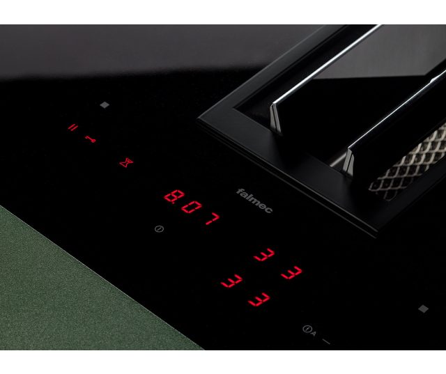 Falmec QUANTUM PRO EASY inbouw inductie kookplaat met afzuiging