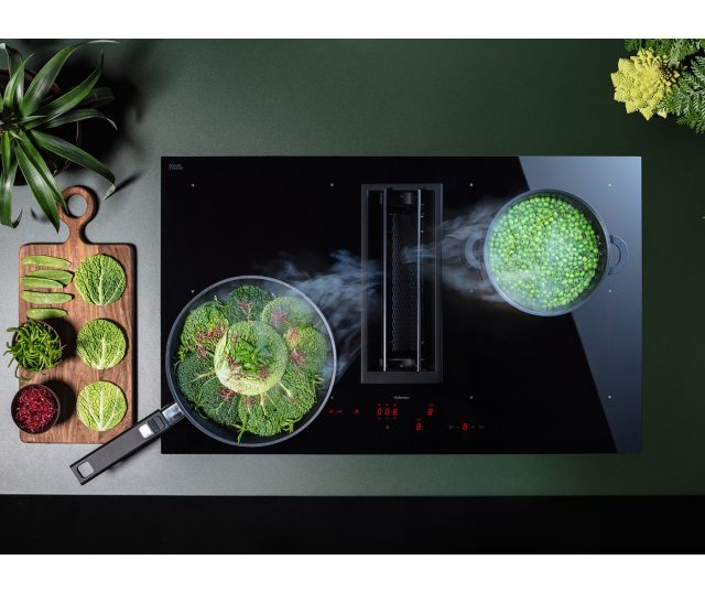 Falmec QUANTUM PRO EASY inbouw inductie kookplaat met afzuiging