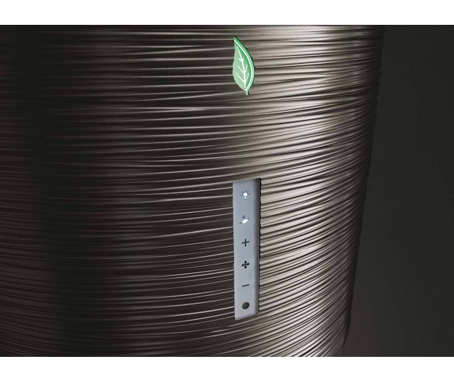 Falmec TWISE45BL eiland afzuigkap - zwart - 45 cm breed