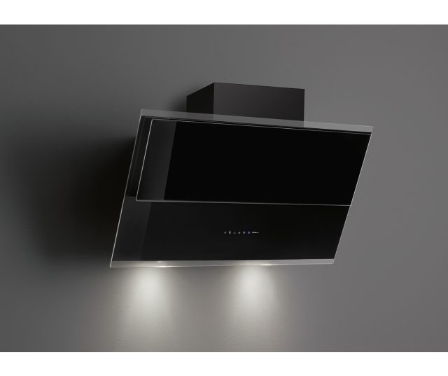 Falmec VERSO85BLN wand afzuigkap - zwart - 85 cm breed