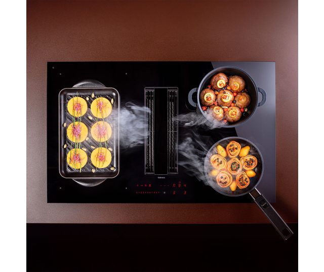 FALMEC inductie kookplaat met afzuiging inbouw ZERO76