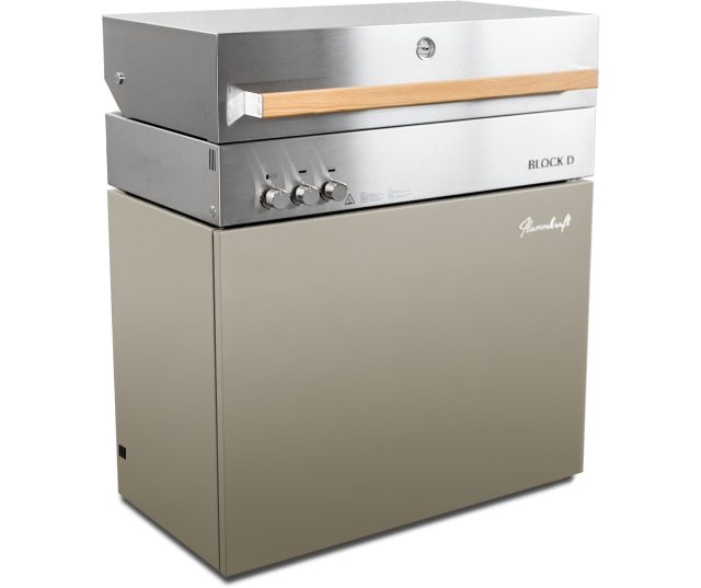 Flammkraft DE BLOCK D TAUPE (GEN.5) barbecue