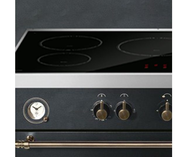 Fratelli VE2920I5FEMANB inductie fornuis - 2 ovens - klassiek - antraciet