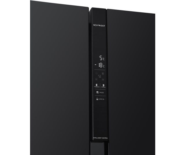 Frilec BONNSBS-680-040CB side-by-side koelkast - zwart