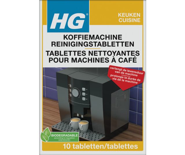 HG reiniger KOFFIEMACHINE REINIGINGSTABLET