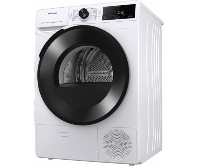 Hisense DH3V800UW/BLX warmtepomp droger - wit