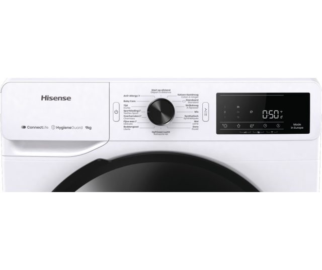 Hisense DH3V903UW/BLX warmtepomp droger