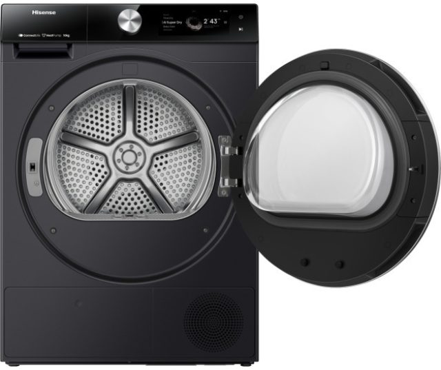 Hisense DH7S107BB warmtepomp droger - zwart