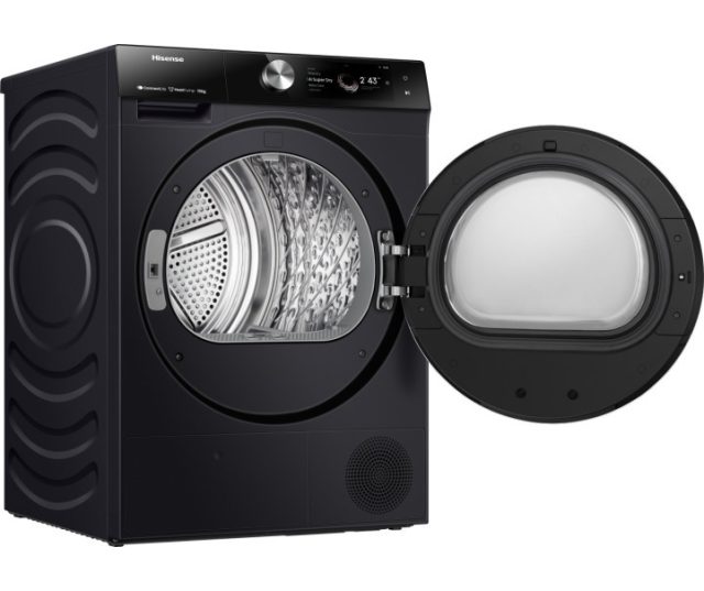 Hisense DH7S107BB warmtepomp droger - zwart
