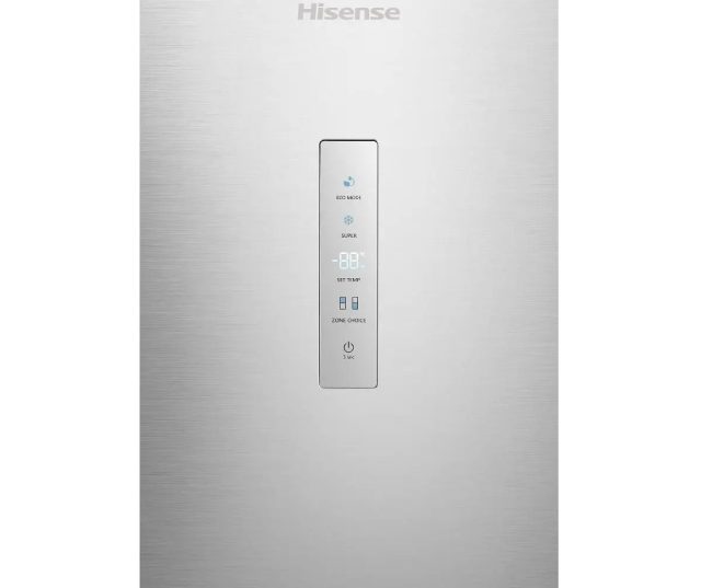 Hisense RB372N4CCD vrijstaande koelkast - rvs-look