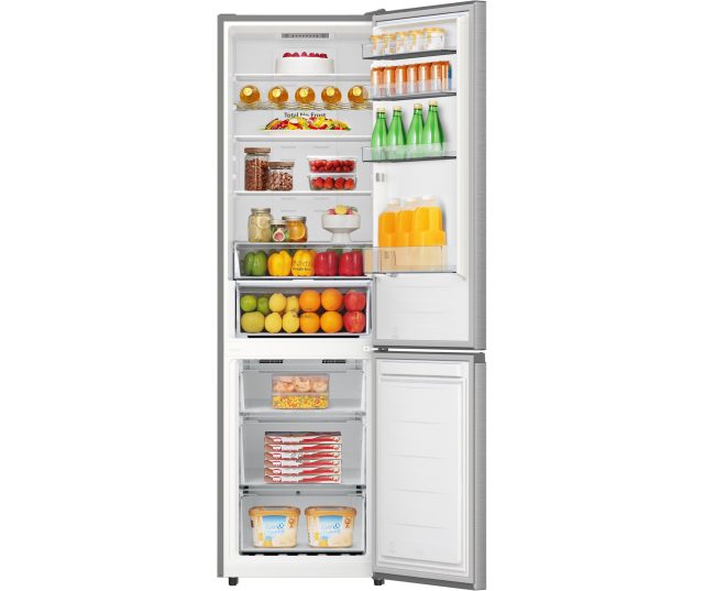 Hisense RB440N4ACA koel/vriescombinatie - roestvrijstaal