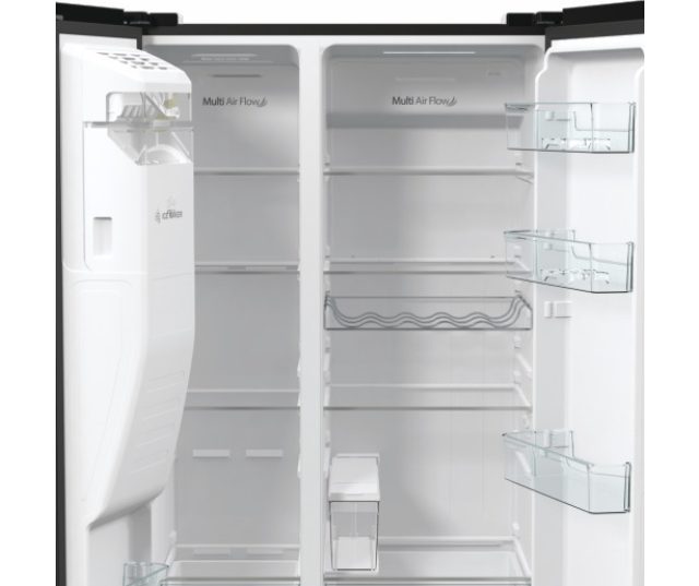 Hisense RS5P535NTFE side-by-side koelkast - blacksteel