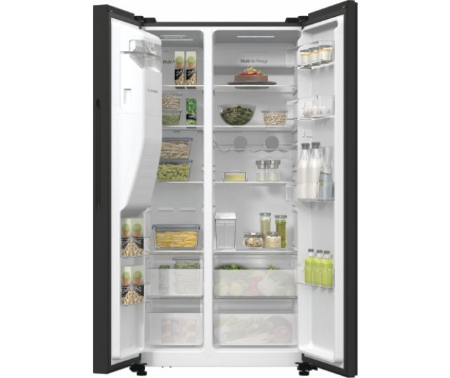 Hisense RS5P535NTFE side-by-side koelkast - blacksteel