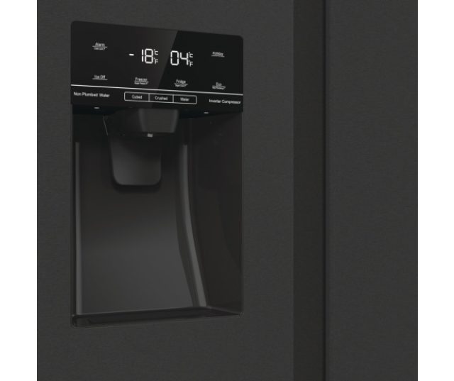 Hisense RS5P535NTFE side-by-side koelkast - blacksteel