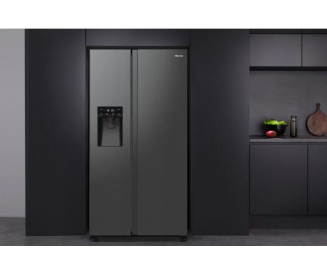 Hisense RS5P535NTFE side-by-side koelkast - blacksteel