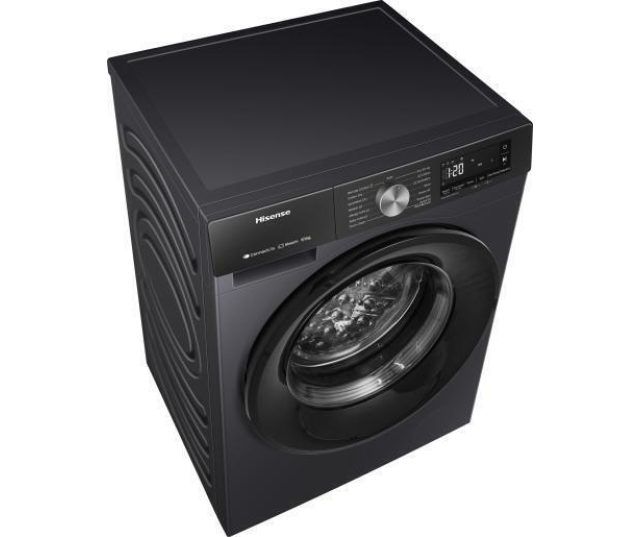 Hisense WD3S9043BB3 was/droogcombinatie - zwart