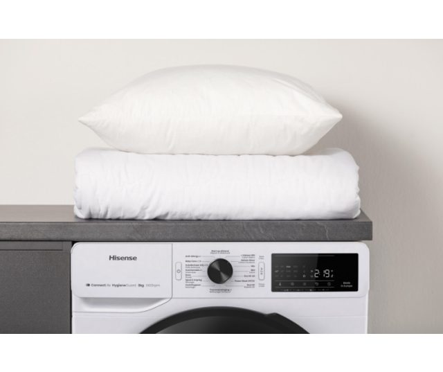 Hisense WF3V943BW/BLX wasmachine met wifi en energieklasse A label