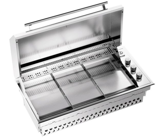 Ilve HBBQ100 inbouw gas barbecue