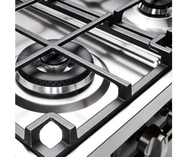 Ilve L128WMP/MG fornuis mat grafiet - 120 cm. breed