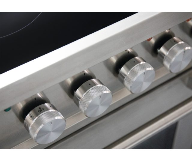 Ilve PI09WE3/SS fornuis inductie rvs - 90 cm. breed