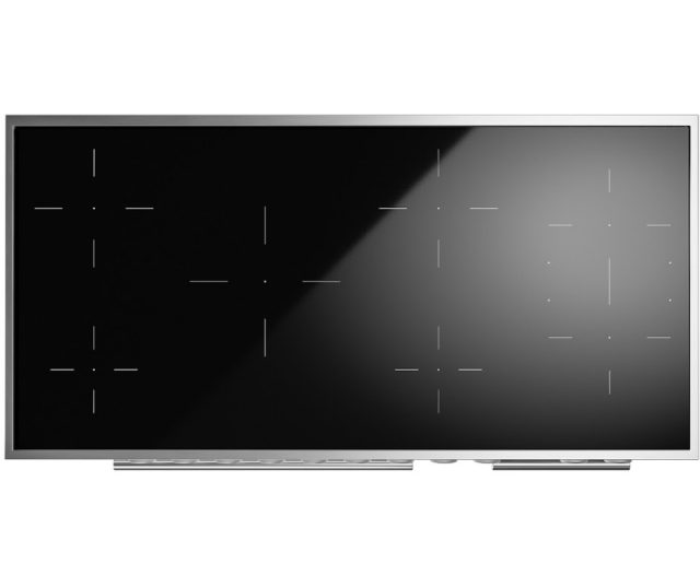 Ilve PI127WE3/BK inductie fornuis - 120 cm. breed - glanzend zwart