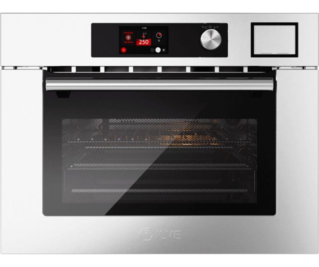 Ilve 645SLHSW/I inbouw combi-stoomoven met magnetron - rvs