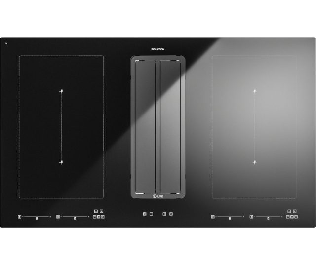 ILVE kookplaat inductie met afzuiging HVI90AGTC