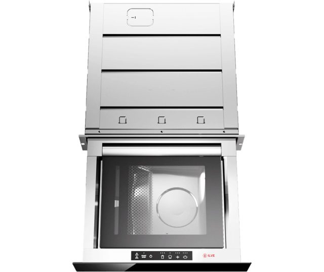 Ilve VM615S/BK vacumeerlade inbouw zwart - 60 cm. breed