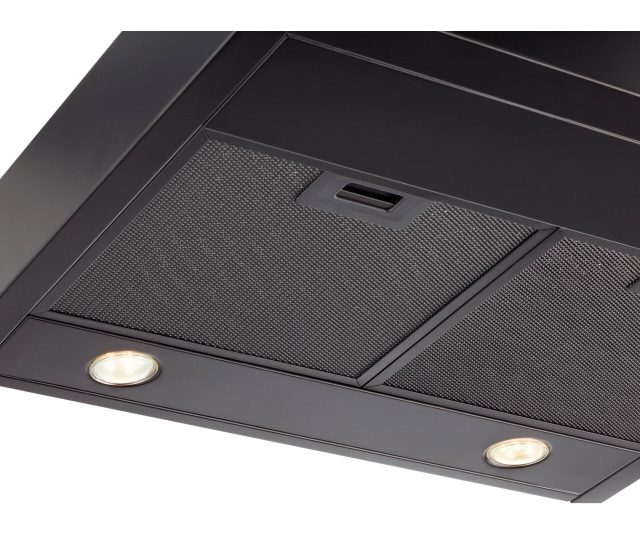 Inventum AKO6015ZWA zwarte onderbouw afzuigkap