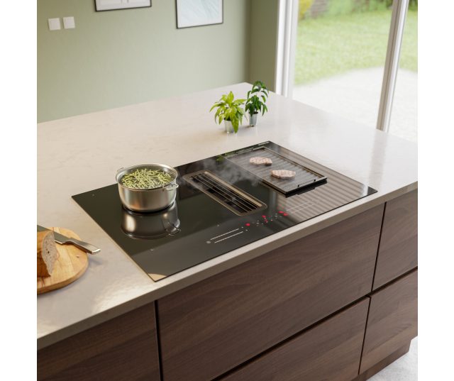 Inventum IKA8045 inbouw inductie kookplaat met afzuiging
