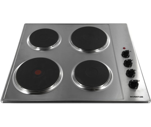 Inventum IKE6010RVS inbouw elektrische kookplaat - roestvrijstaal